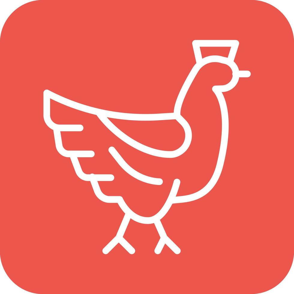 Chicken Vector Icon