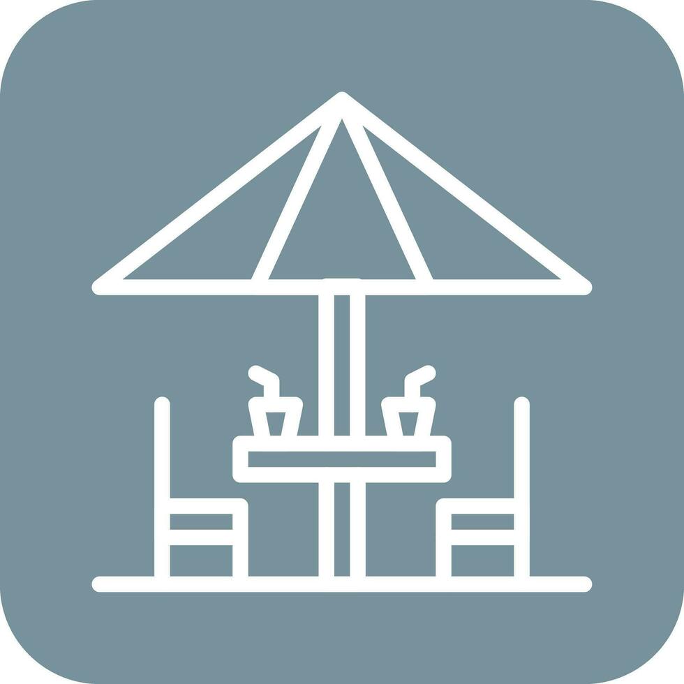 Terrace Vector Icon