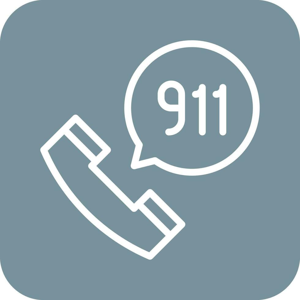 Call 911 Vector Icon