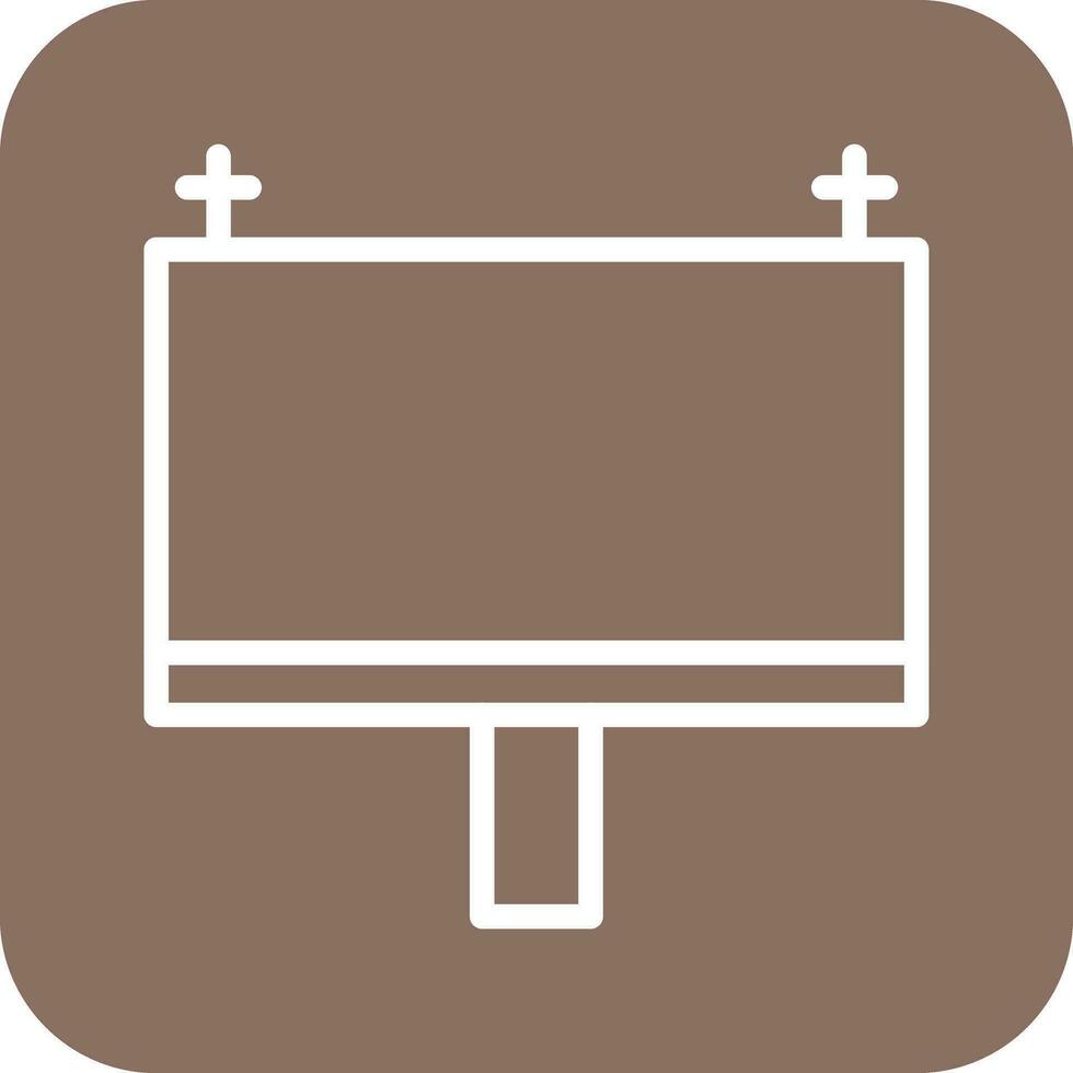 Billboard Vector Icon