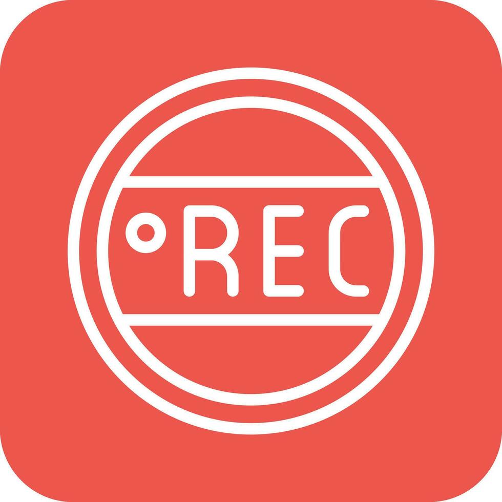 Recording Vector Icon