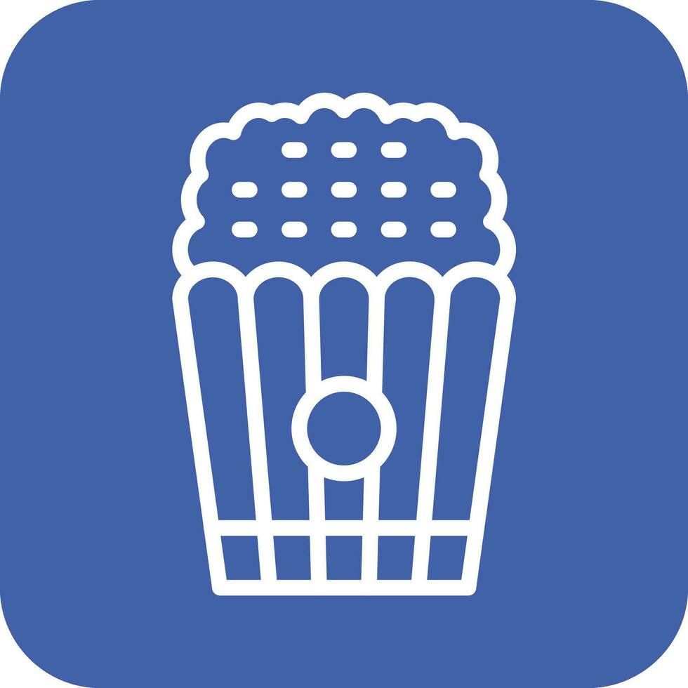 Popcorn Vector Icon