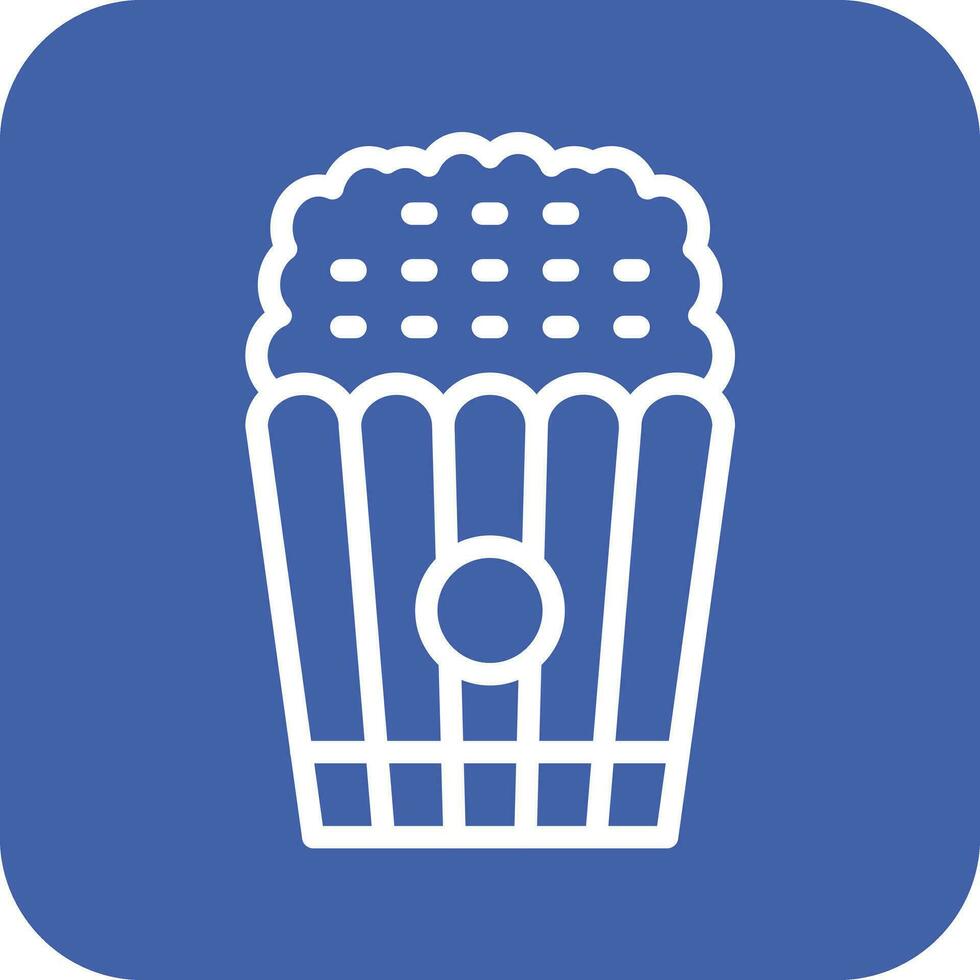 Popcorn Vector Icon