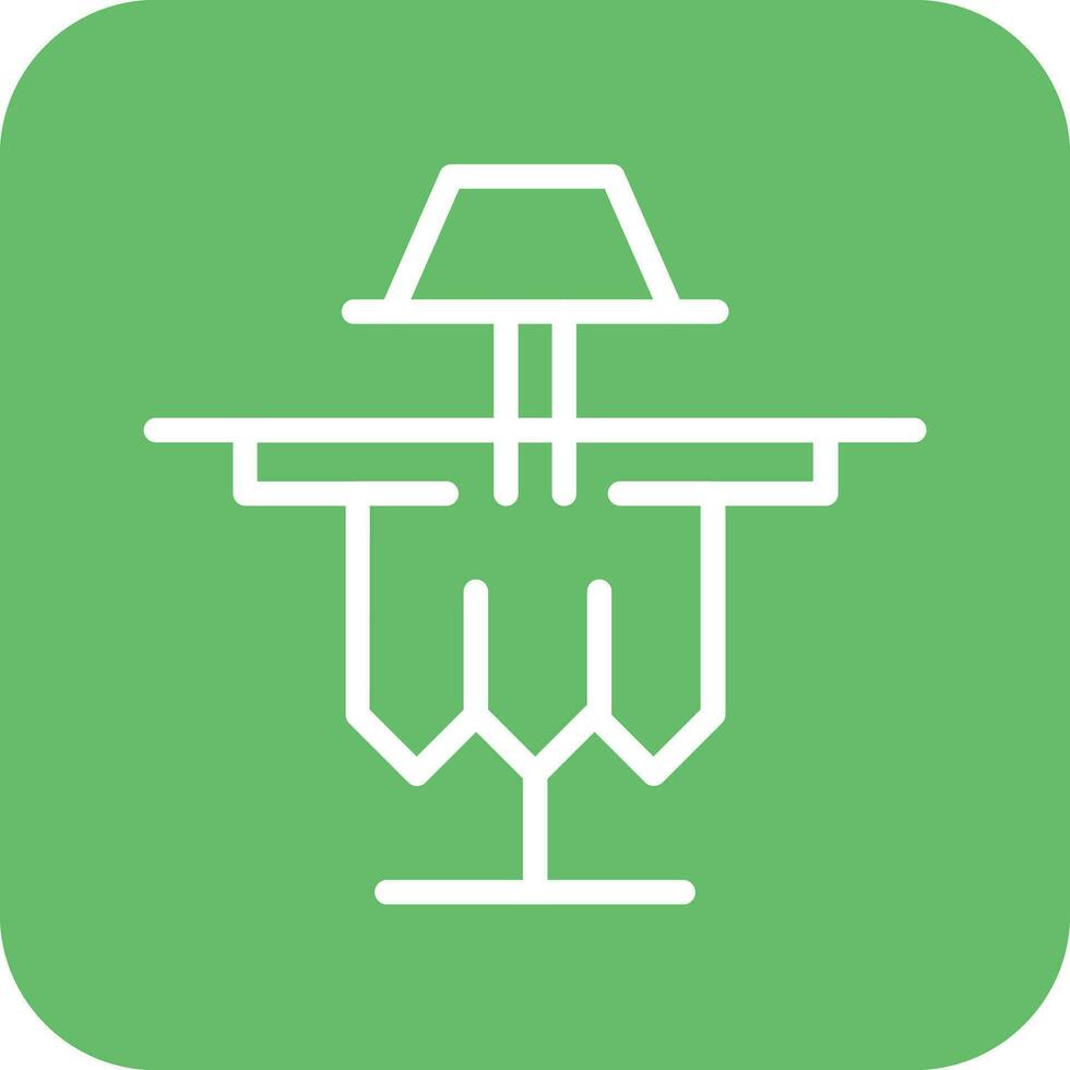 Scare Crow Vector Icon