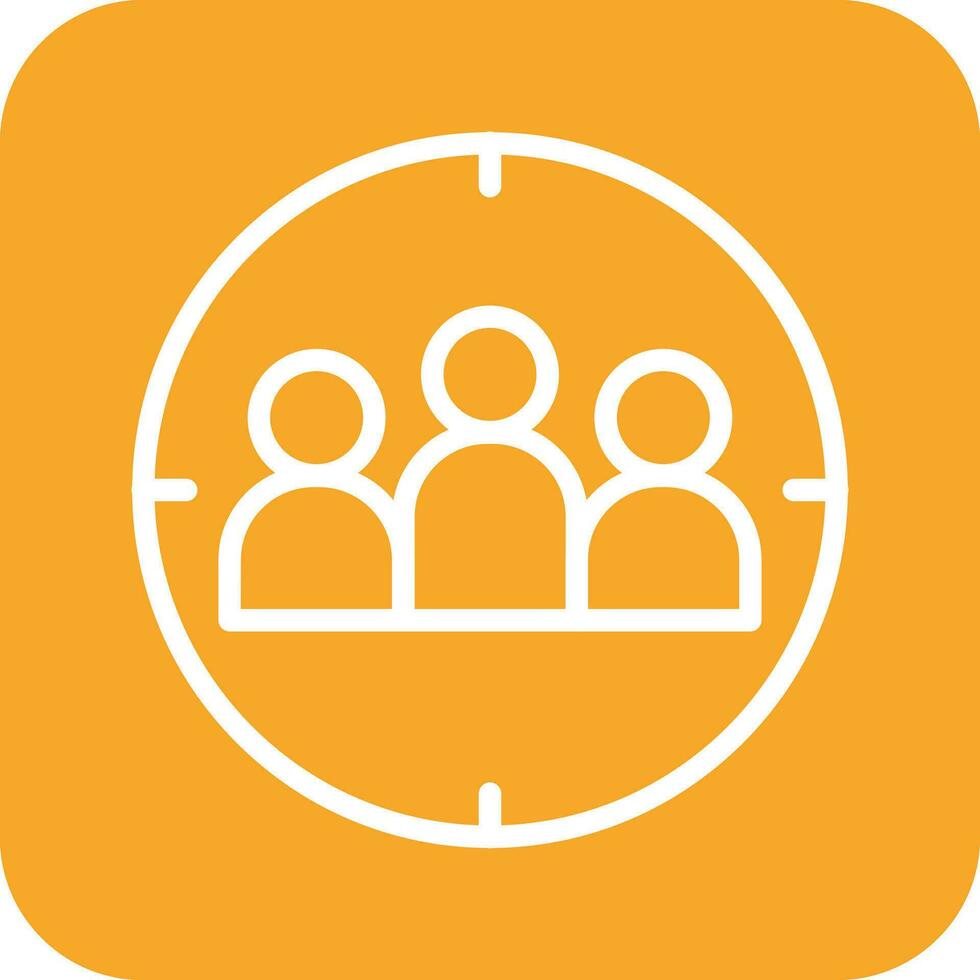 Target Audience Vector Icon