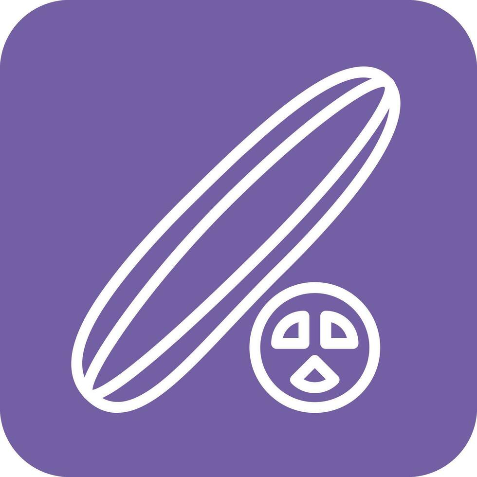 Cucumber Vector Icon