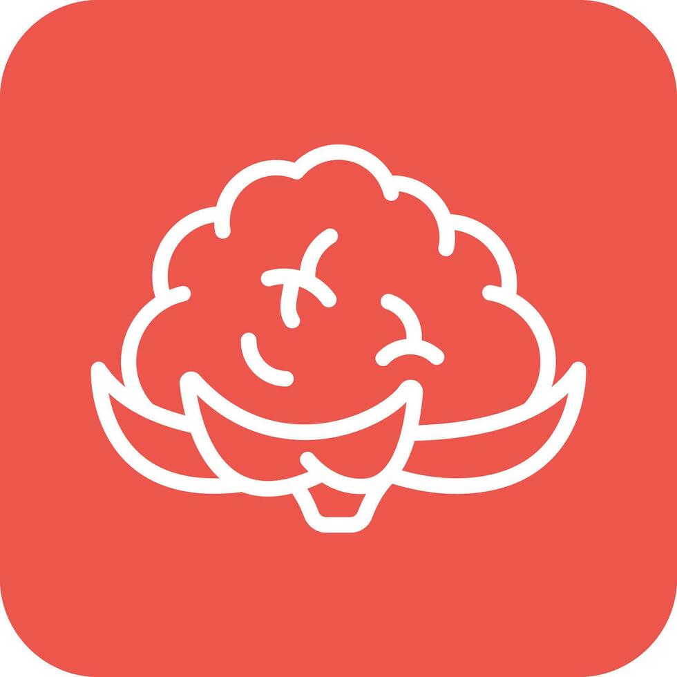 Cauliflower Vector Icon