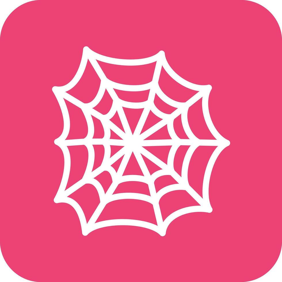 Spider Web Vector Icon