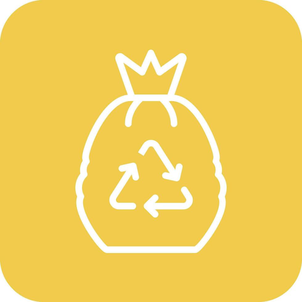 Garbage Bag Vector Icon