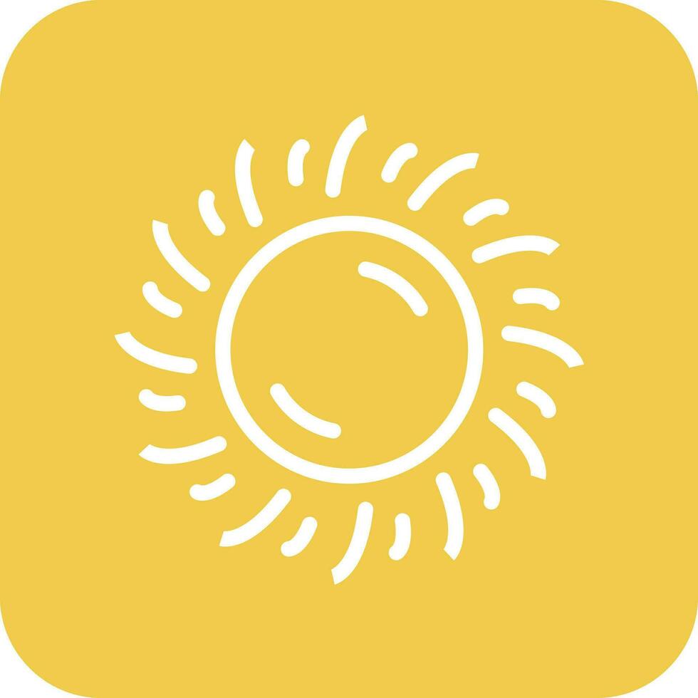 Sun Vector Icon