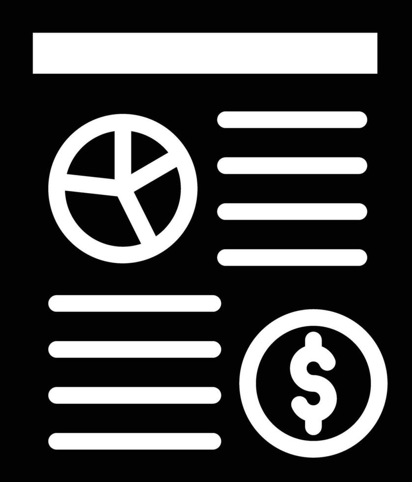 Business Budget Vector Icon