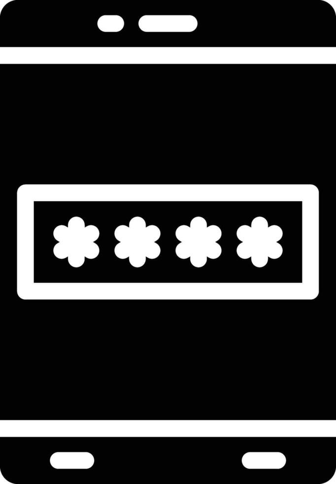 Password Field Vector Icon Vector Icon