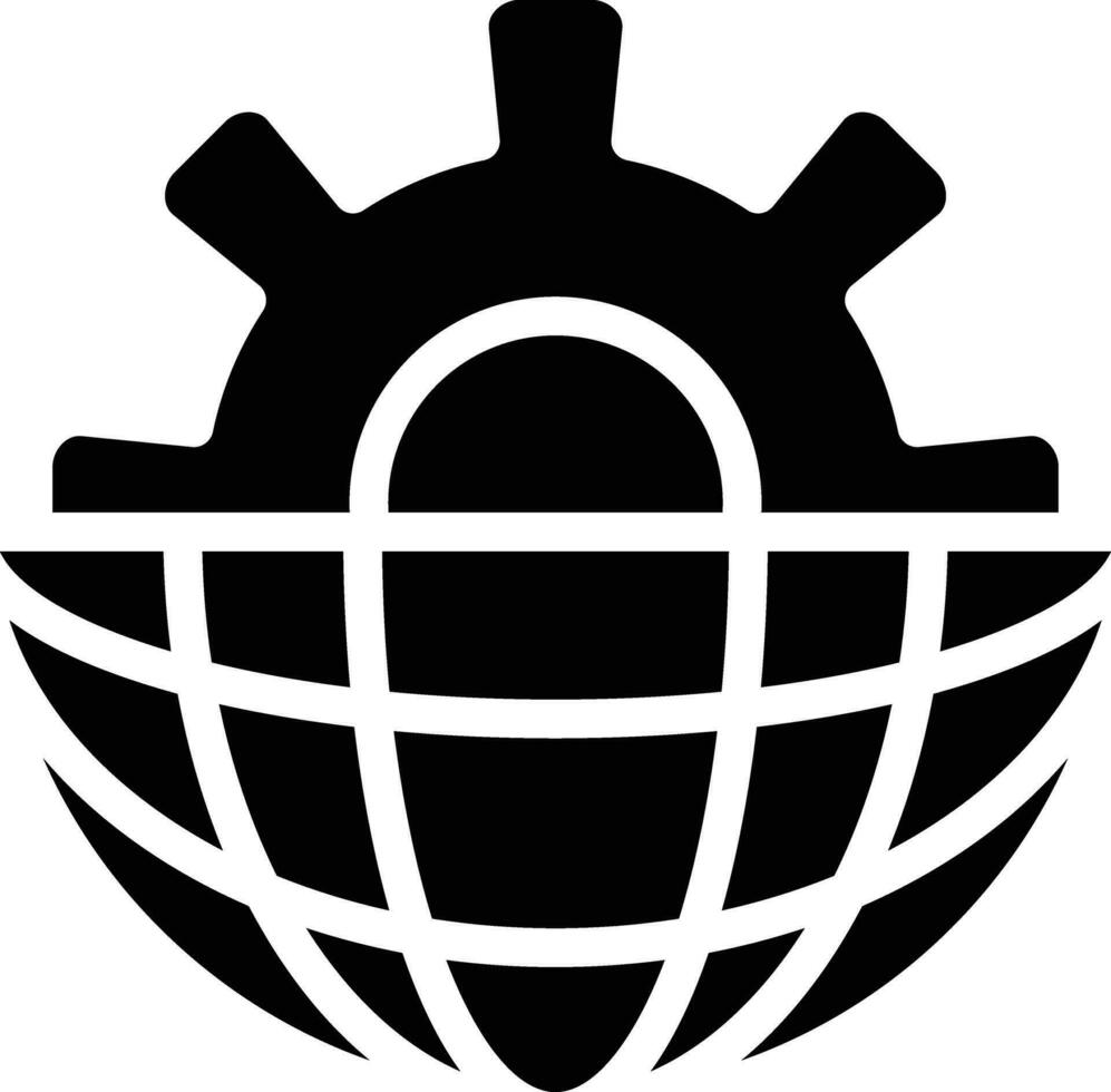 Internet Settings Vector Icon Vector Icon