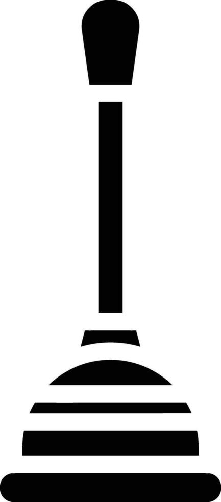 Toilet Plunger Vector Icon