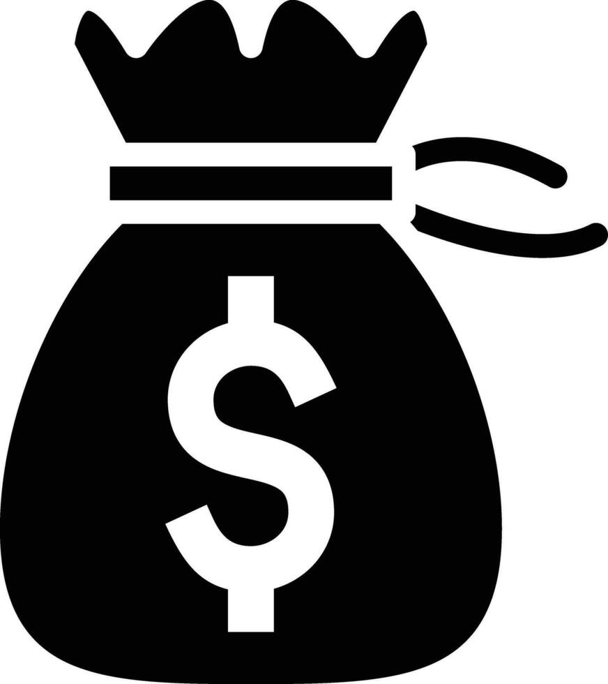 Money Bag Vector Icon