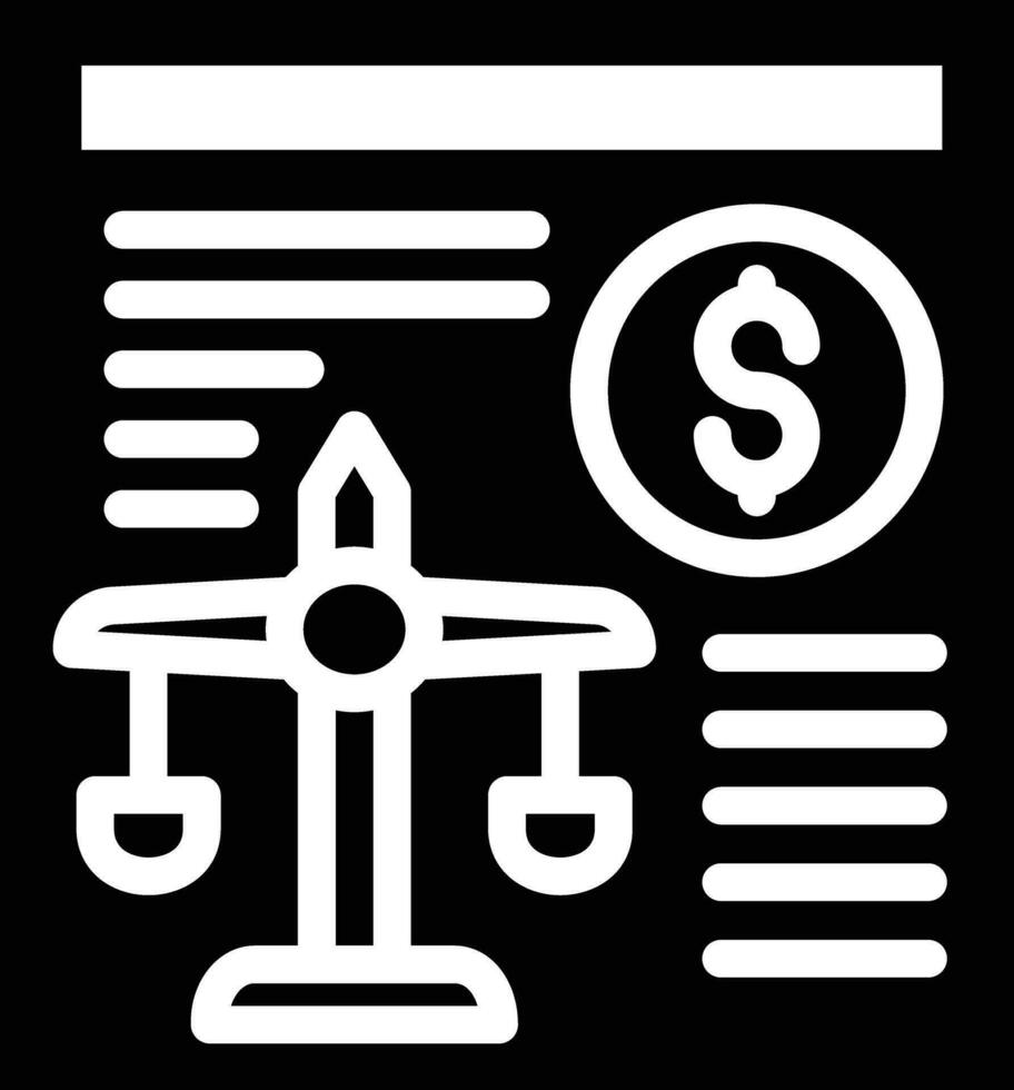 Budget Estimate Vector Icon