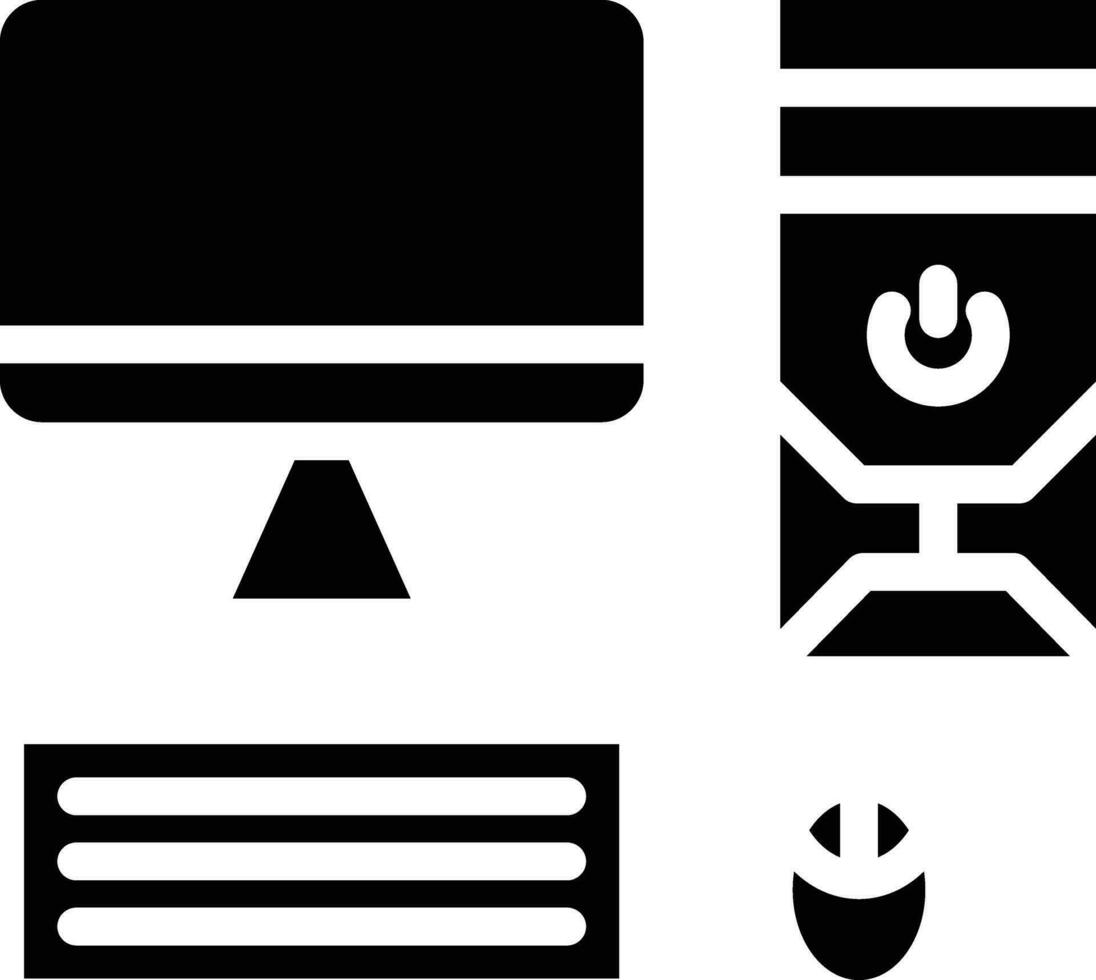 Computer Vector Icon