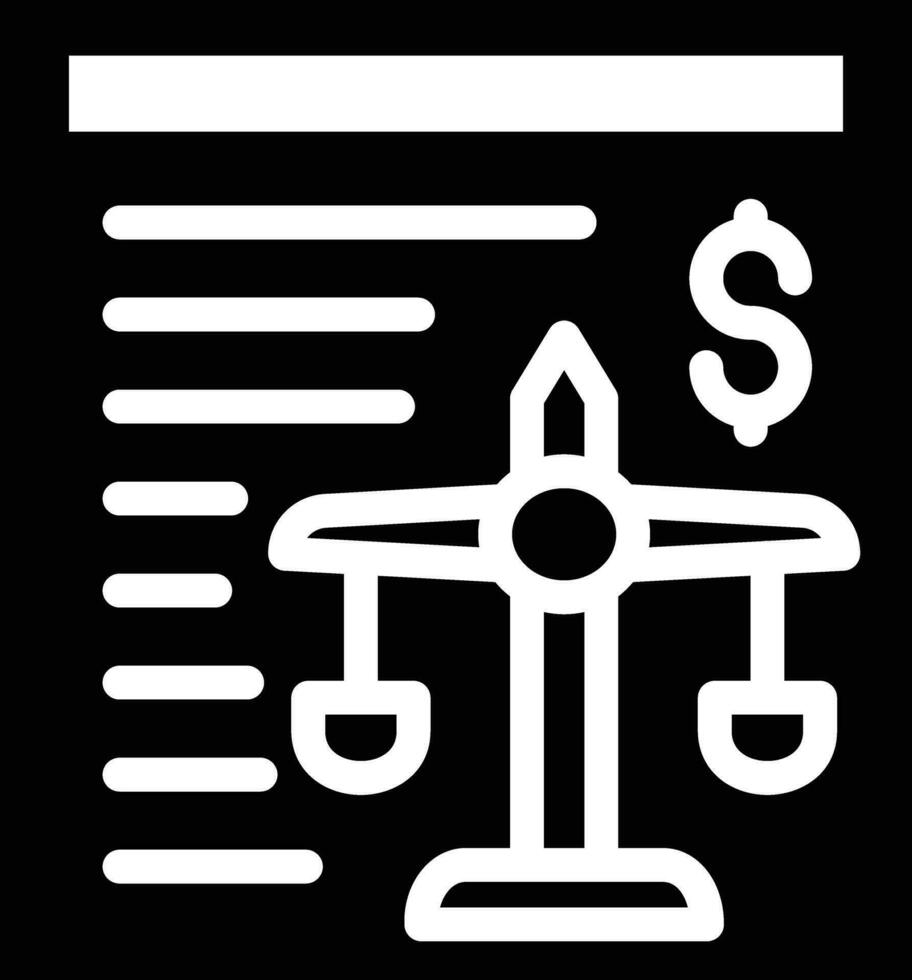 Budget Estimate Vector Icon