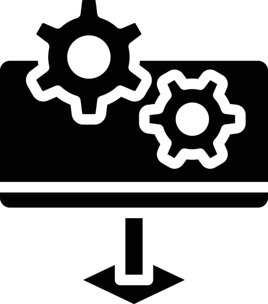 icono de vector de configuración