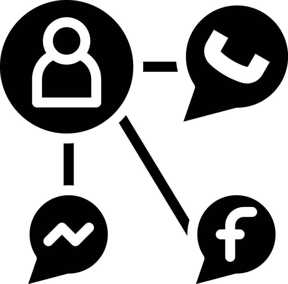 Social Network Vector Icon