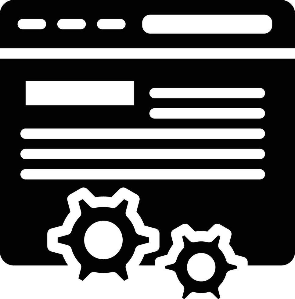 Page Optimization Vector Icon