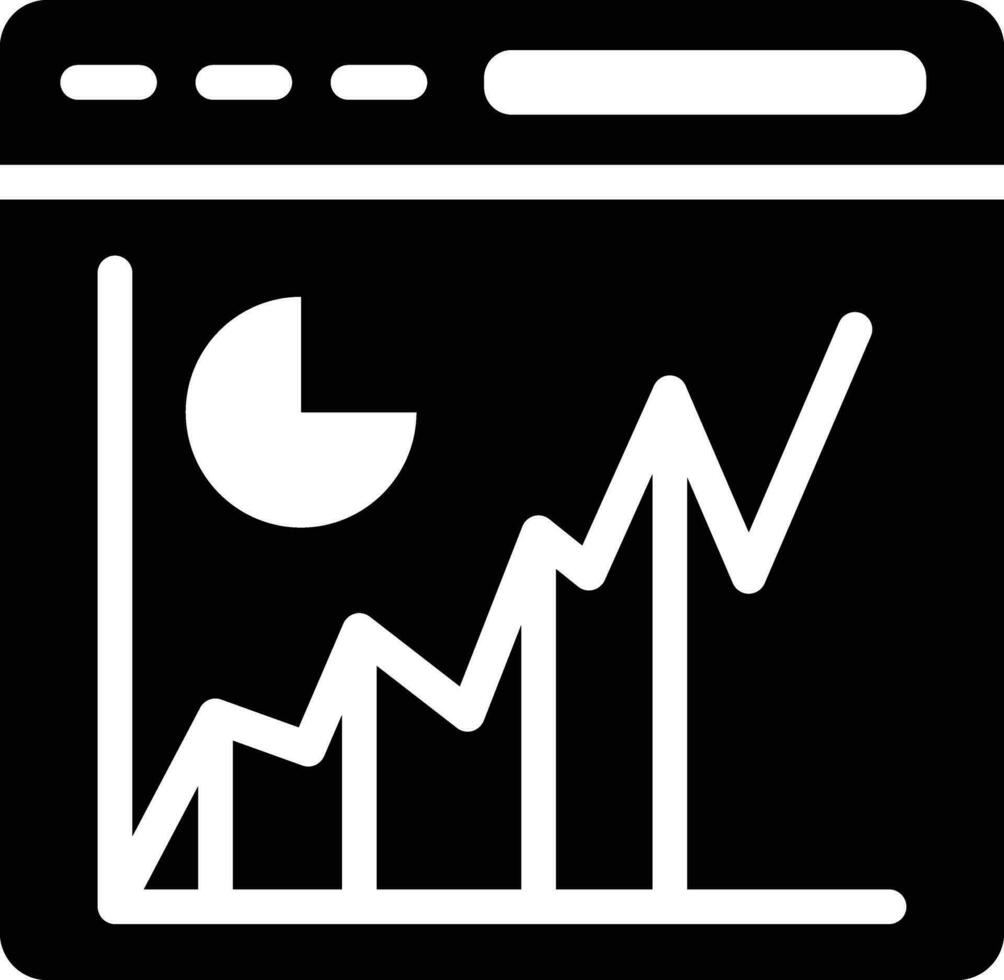 Website Statistics Vector Icon