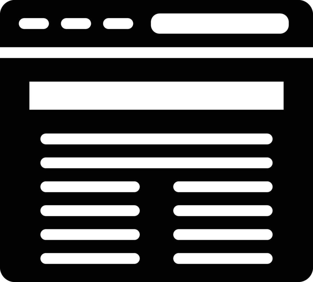 Blog Vector Icon