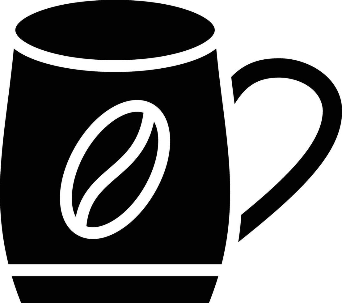 icono de vector de taza de café