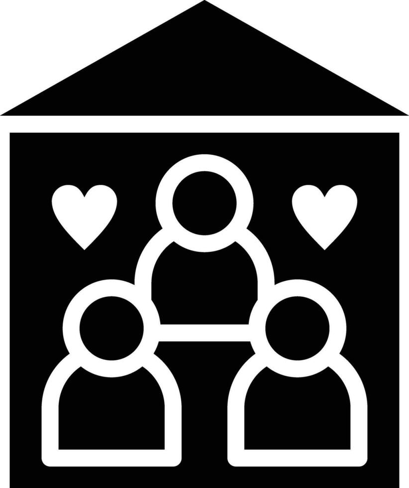 Sheltering Vector Icon