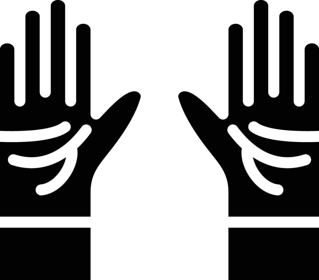 Hands Up Vector Icon