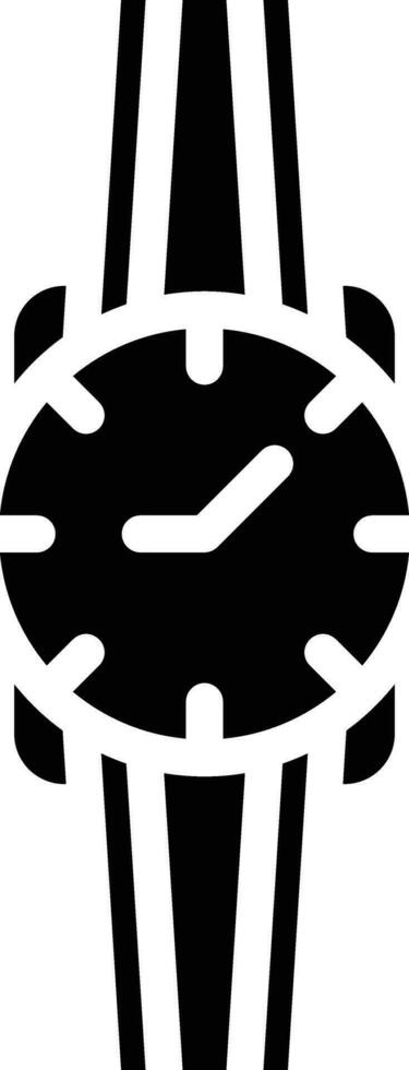 icono de vector de reloj de pulsera