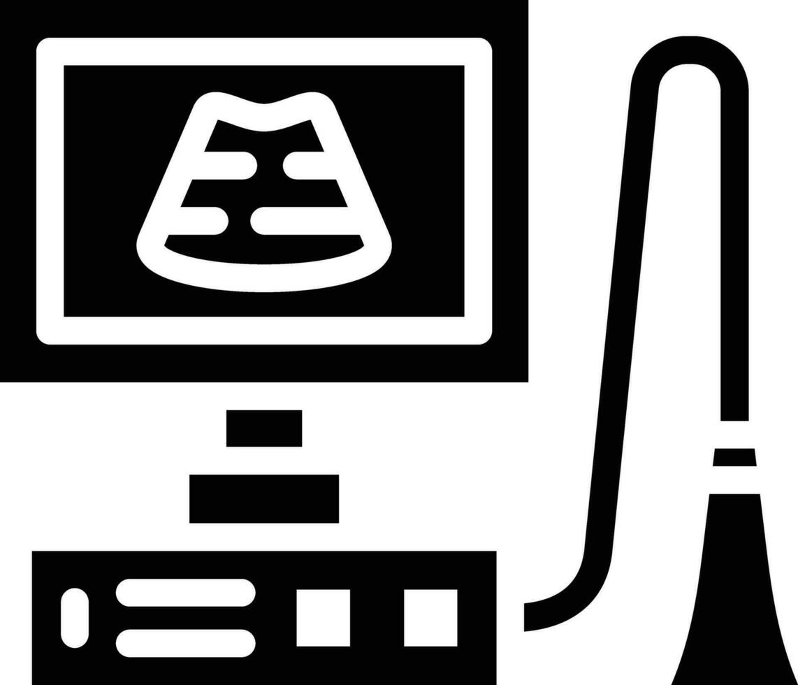 Ultrasonography Vector Icon