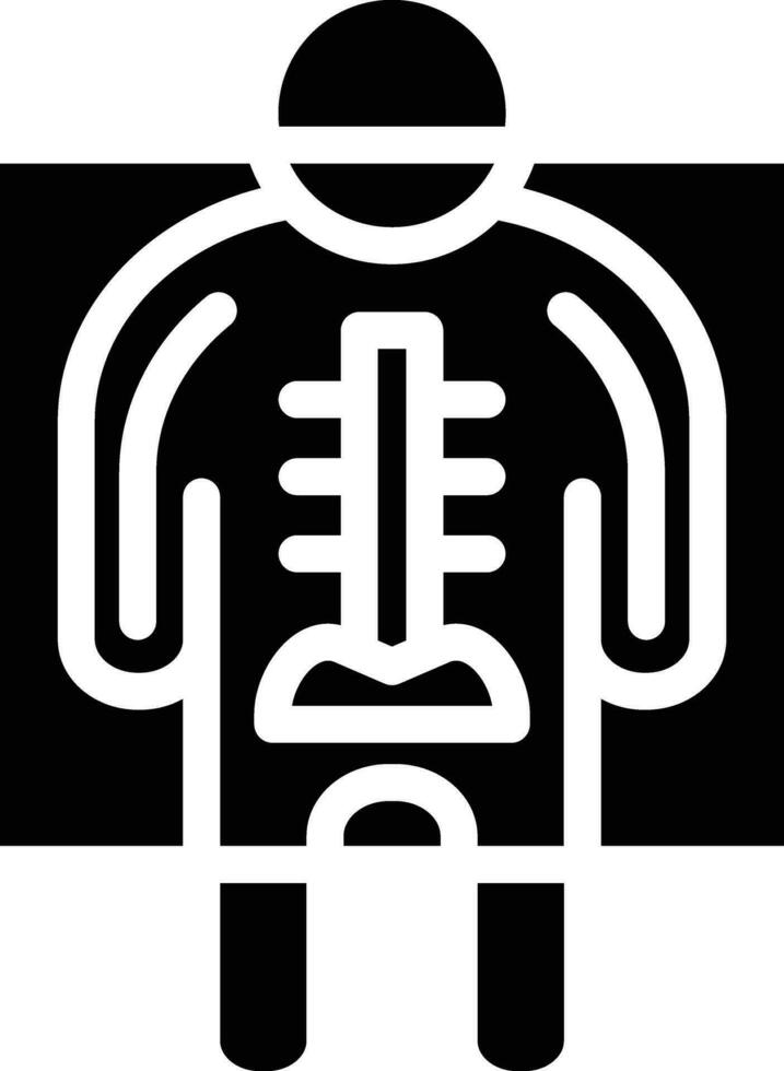 Man X ray Vector Icon