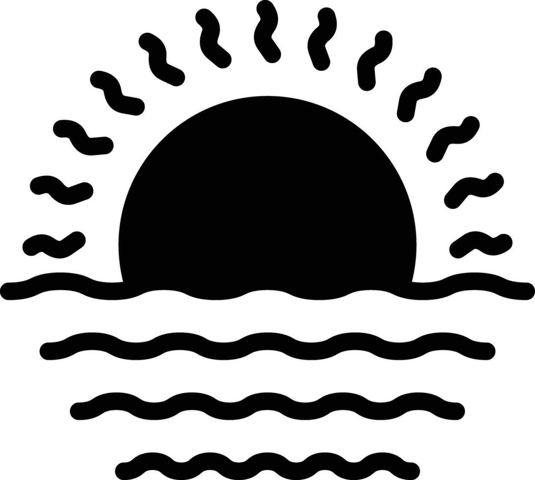 Sunrise Vector Icon