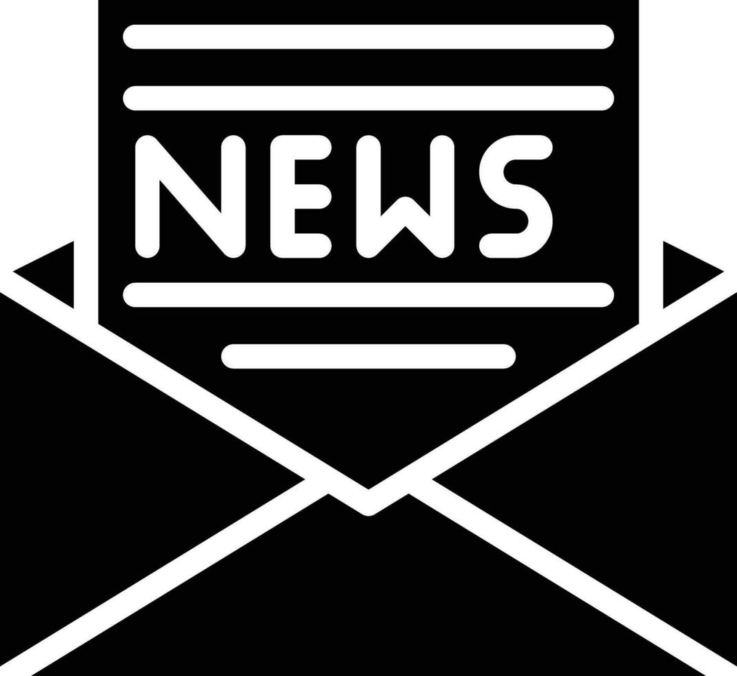 Newsletter Vector Icon