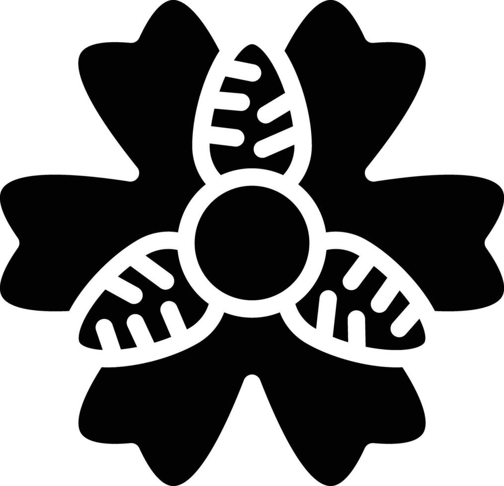 Alstroemeria Vector Icon