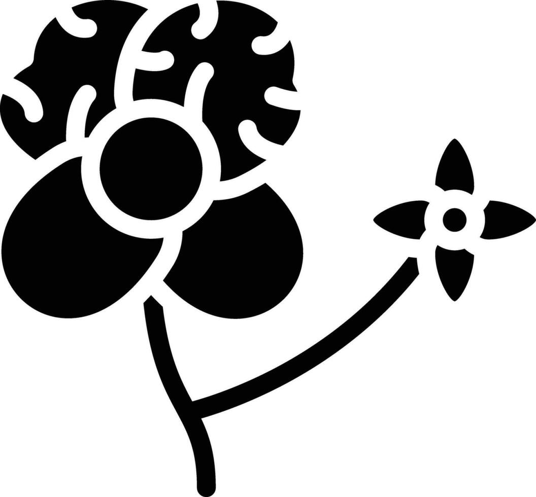 Pansy Vector Icon