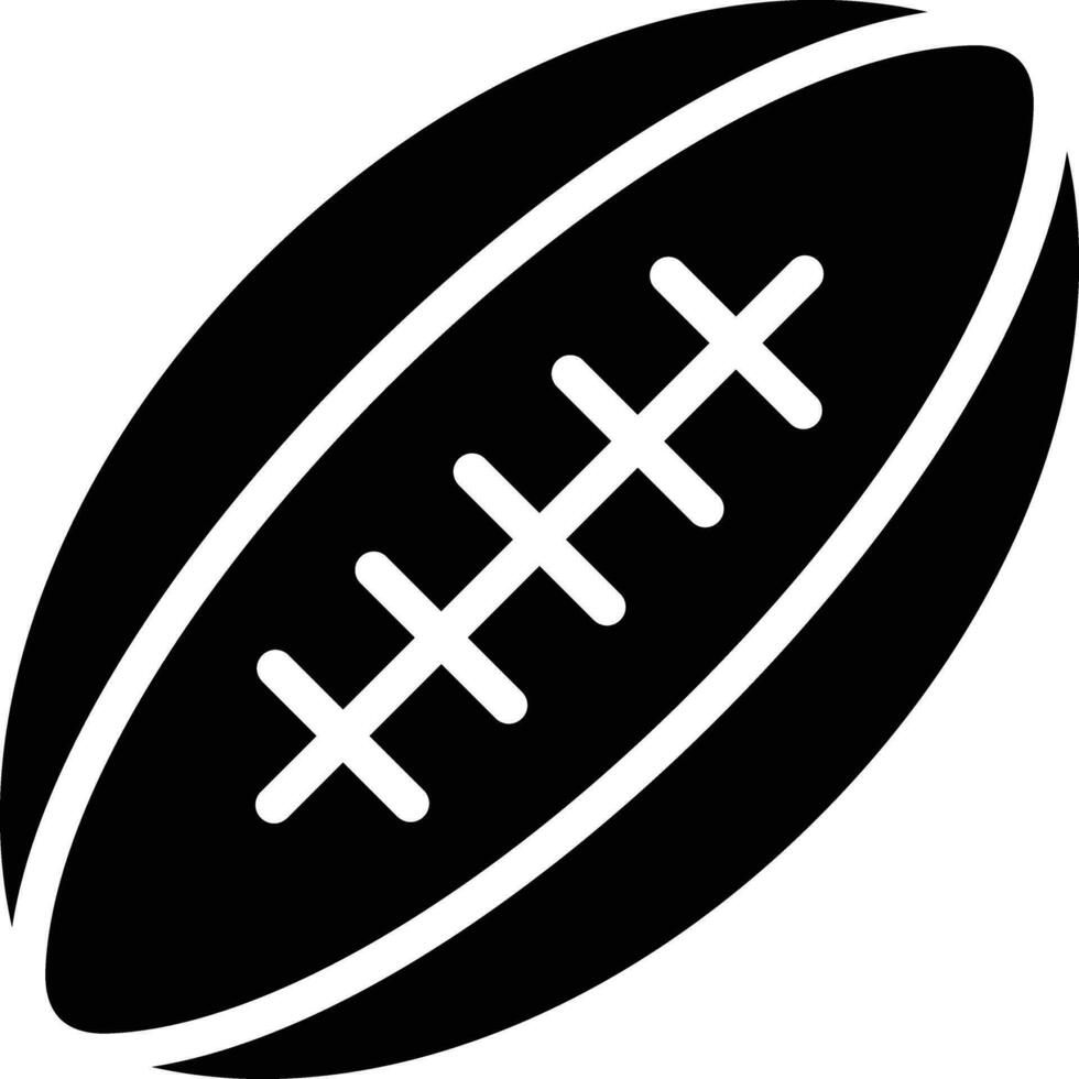 icono de vector de rugby