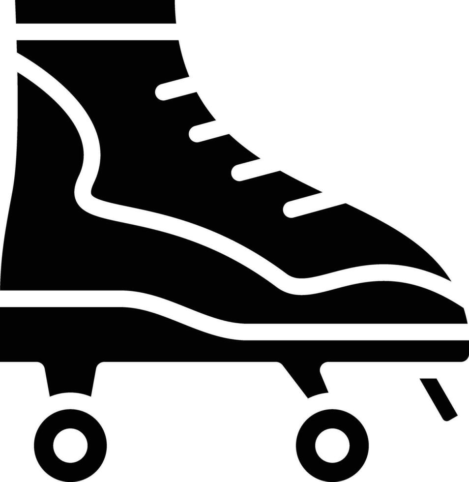 Roller Skating Vector Icon