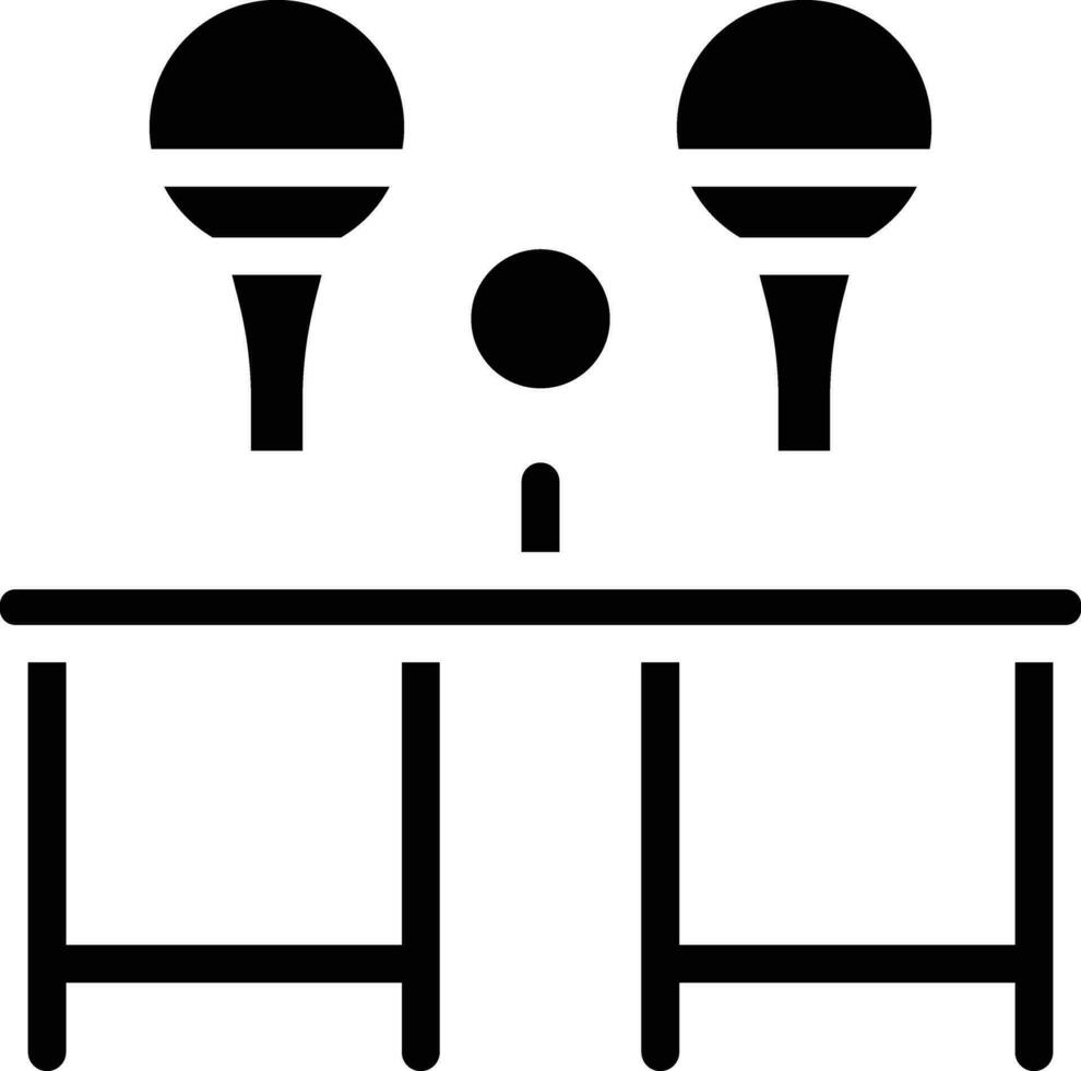 Table Tennis Vector Icon