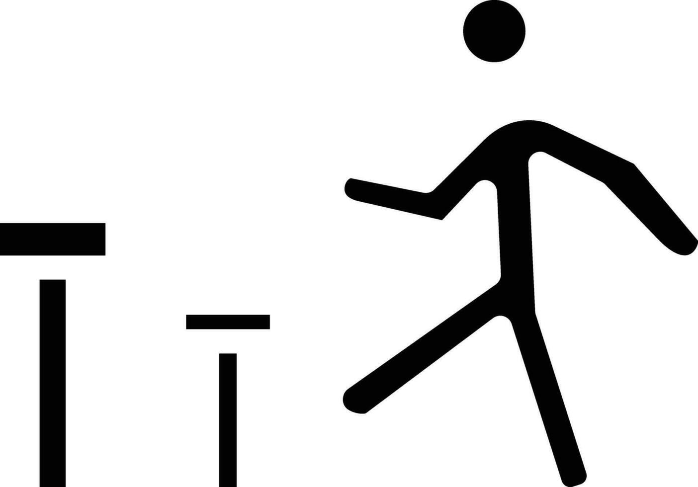 atletismo vector icono