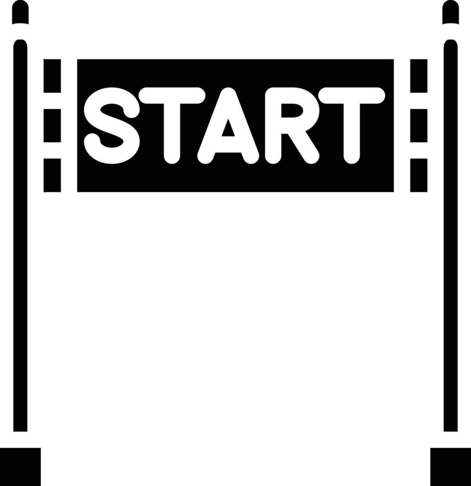 Race Start Vector Icon