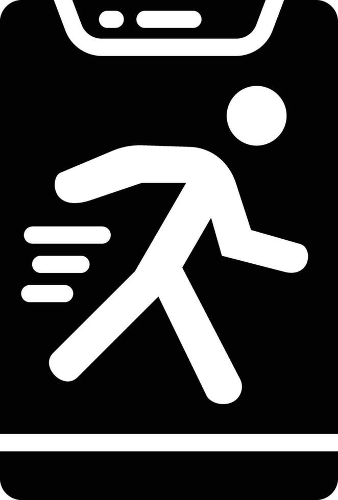 icono de vector de jogging