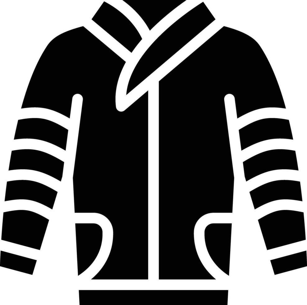 carrera chaqueta vector icono