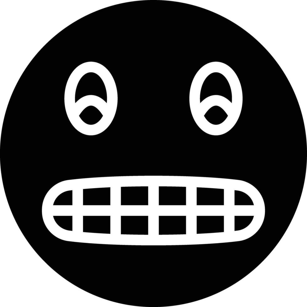Grimacing Face Vector Icon
