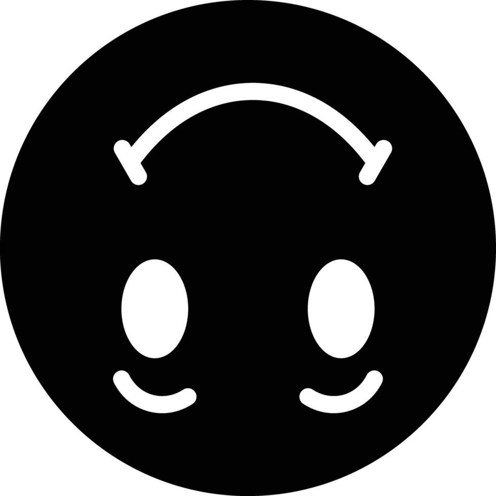 Upside Down Face Vector Icon