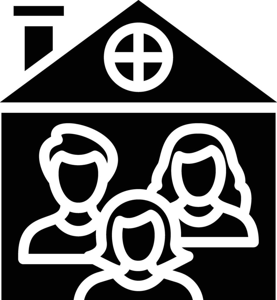 Family Home Vector Icon