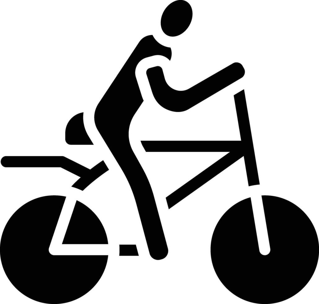 Cycling Vector Icon