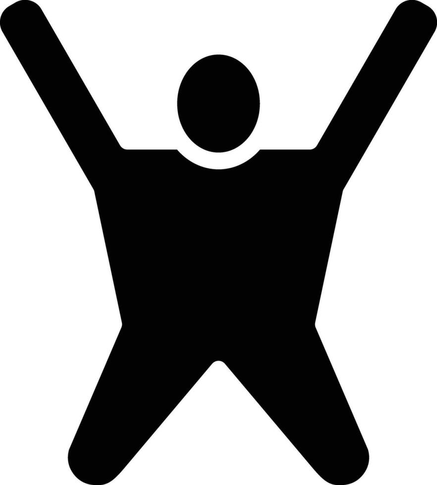 Extended Pose Vector Icon