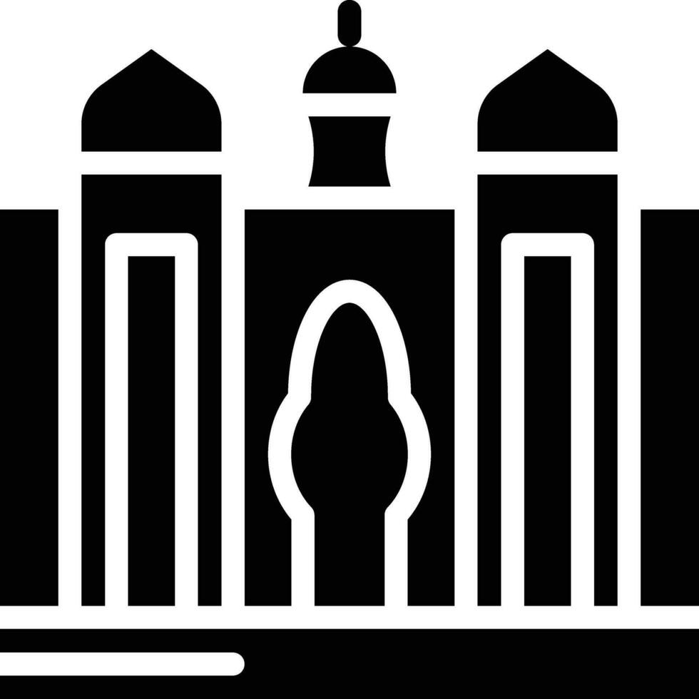 Palm Jumeirah Vector Icon